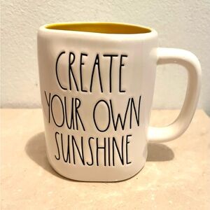 Rae Dunn “Create your own Sunshine” mug.